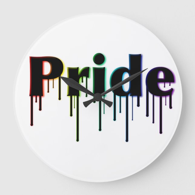 LGBT+ Pride Wall Clock (Front)