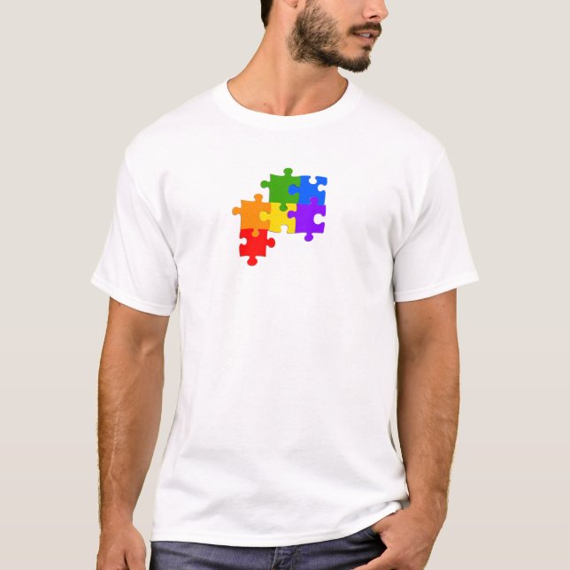 LGBT Puzzle T-Shirt (Front)