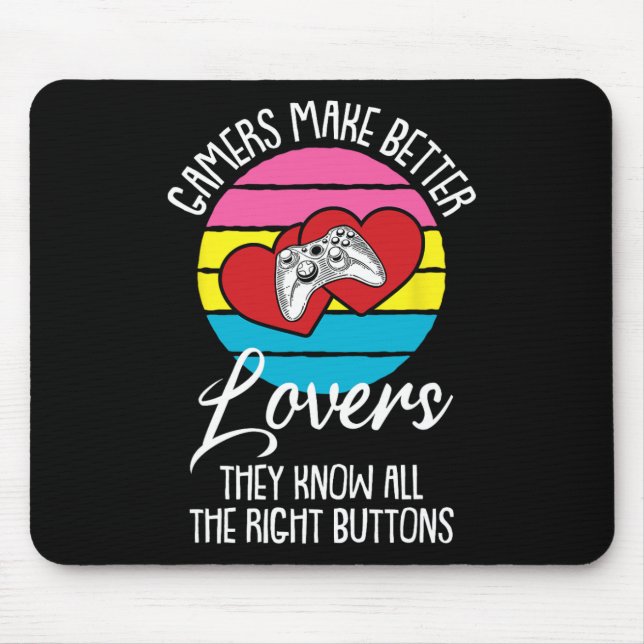 Lgbt-q Panual Pride Video Game Controller Gaming  Mouse Pad (Front)