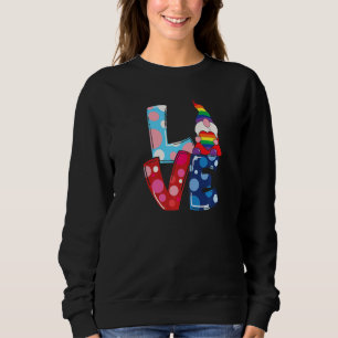 Lgbt Queer Pride Social Movement Love Gnome Rainbo Sweatshirt