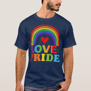 LGBT Rainbow Colors Gay Pride Month Pride Flag  T-Shirt
