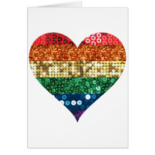 lgbt rainbow heart