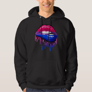 Lgbt Rainbow Lips Bisexual Pride Lgbt Gay Pride Hoodie