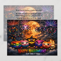 🕷️🌈LGBT Rainbow Patch Pumpkins  card