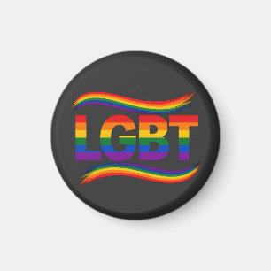 LGBT Rainbow Pride Magnet