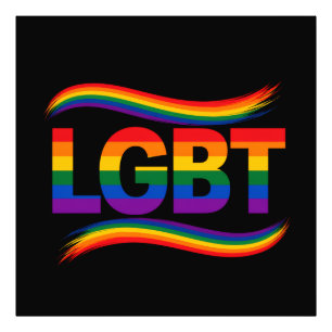 LGBT Rainbow Pride Photo Print