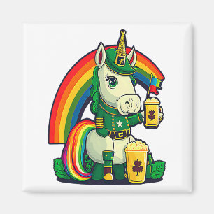 Lgbt Rainbow Supporter Gay St Patricks Day 1 T Shi Magnet