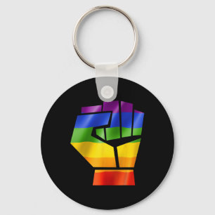 Lgbt Resist Pride Lesbian Gay Biual Transgender Key Ring