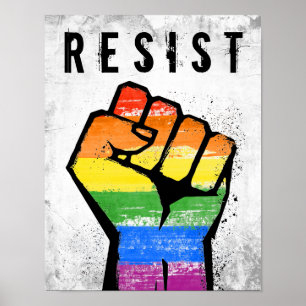 LGBT Resistance Poster