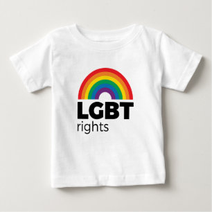 LGBT Rights Rainbow Baby T-Shirt