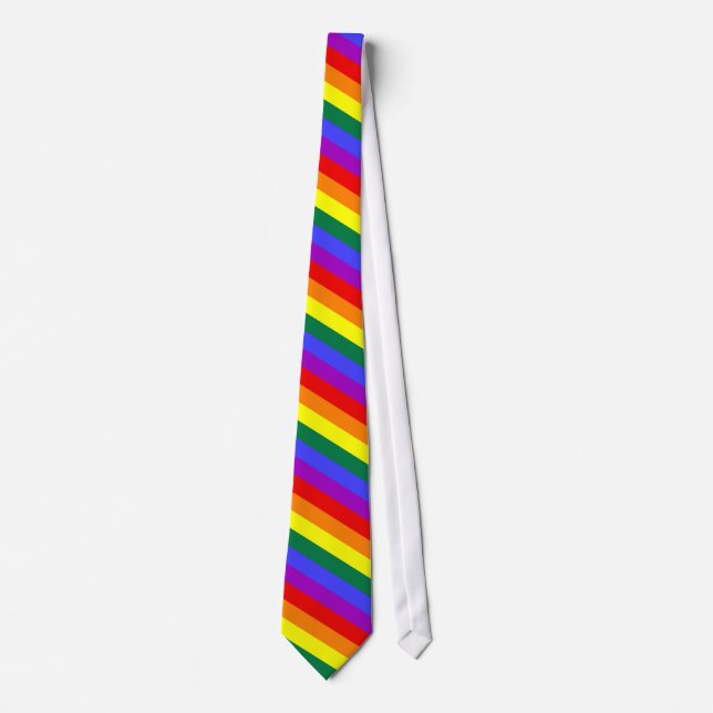 LGBT Striped Tie (Front)