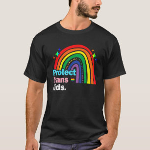 Lgbt Support Protect Trans Kid Pride Lgbt Rainbow T-Shirt