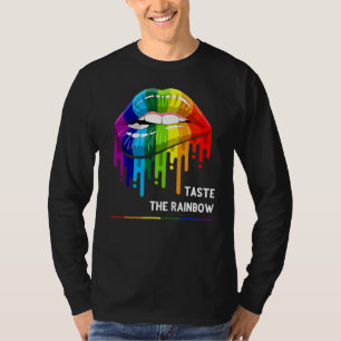 Lgbt Taste The Rainbow  Lgbt Pride  Lgbtq Rainbow  T-Shirt