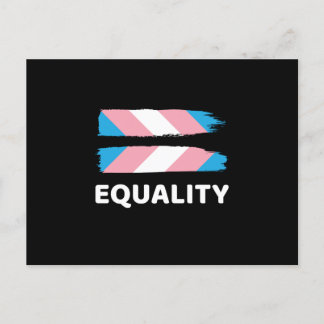 LGBT Transgender Announcement Postcard