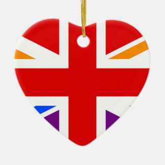 LGBT UK CERAMIC ORNAMENT