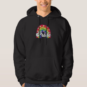 LGBT Vintage Rainbow Pride Retro Hearts LGBTQ Men' Hoodie