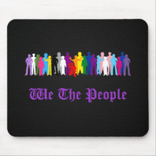 LGBT We The People design Mouse Pad