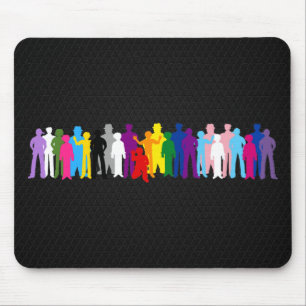 LGBT We The People design Mouse Pad