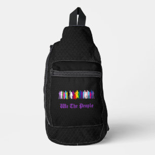 LGBT We The People design Sling Bag