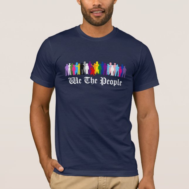 LGBT We The People design T-Shirt (Front)