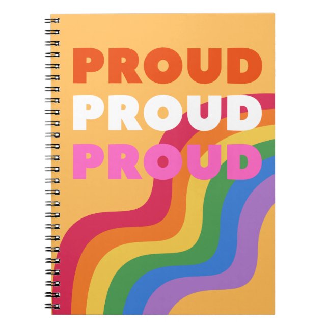 LGBTQ25+ Lesbian Pride Notebook (Front)