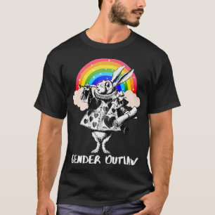 LGBTQ Alice-In-Wonderland White Rabbit - Gender Ou T-Shirt