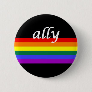 LGBTQ Ally Button