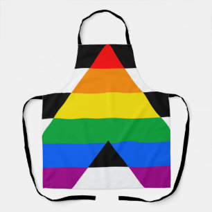 LGBTQ+ Ally Flag Apron
