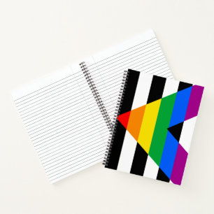 LGBTQ+ Ally Flag Notebook