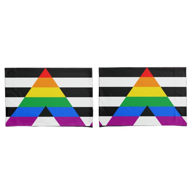 LGBTQ+ Ally Flag Pillowcase (Front-Set)