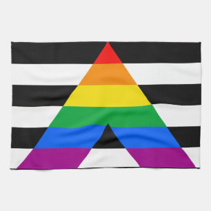 LGBTQ+ Ally Flag Tea Towel