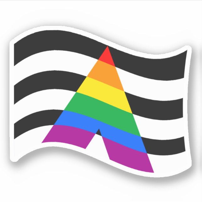 LGBTQ ALLY STICKER (Front)