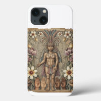 LGBTQ Aztec Floral Pride T-Shirt | Queer Mayan Art