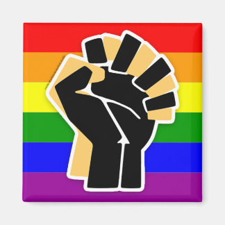 LGBTQ Black Ally Magnet