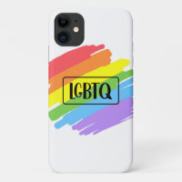 LGBTQ Brushstrokes Rainbow