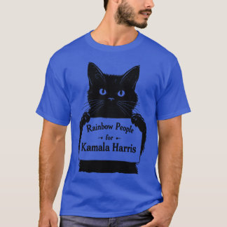LGBTQ Cat Supports Kamala TShirt