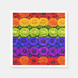🌈LGBTQ+ CHEERS! Flourish Together Napkin