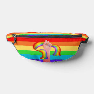 LGBTQ+ Colourful Rainbow Pride Bum Bags