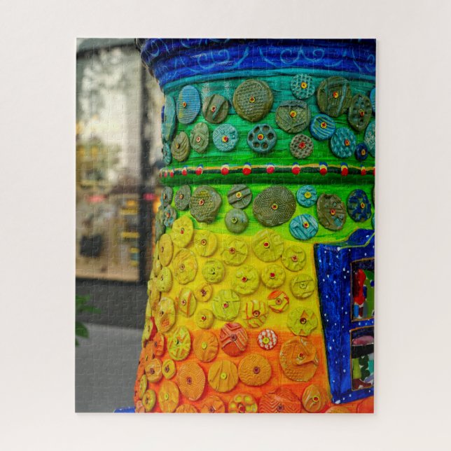 LGBTQ+ Colours Jigsaw Puzzle (Vertical)