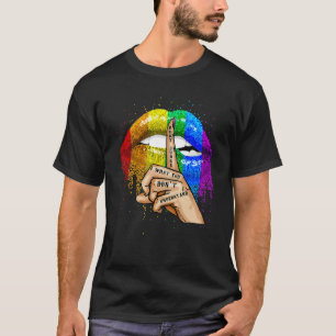 Lgbtq Don't Judge What You Don't Understand Gay Pr T-Shirt