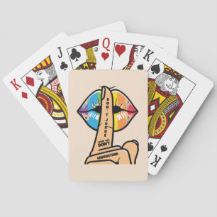 LGBTQ - Don't Judge What You Don't Understand Playing Cards