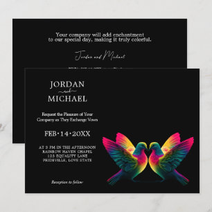 🌈 LGBTQ Doves of Promise Invitation