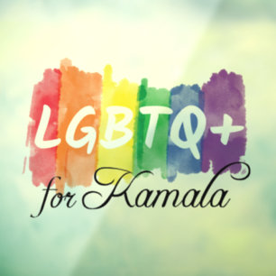 LGBTQ for Kamala Rainbow Gay Pride