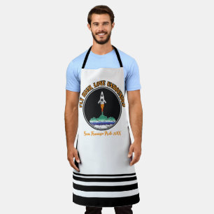 LGBTQ Gay Flag, Fly High, Love Unbounded Apron