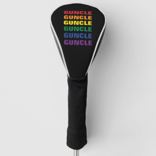 LGBTQ Gay Pride Fun And Funny Gay Uncle Guncle Golf Head Cover