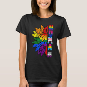 Lgbtq Gay Pride Human Ally Equality Bi Bisexual Tr T-Shirt