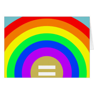 LGBTQ GAY PRIDE RAINBOW COLORS TIME FOR EQUALITY