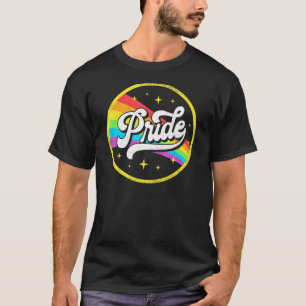 Lgbtq Gay Pride Vintage Ally Rainbow Lesbian Bisex T-Shirt