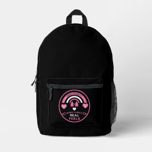 LGBTQ Gay Wheelchair Disability Pride Printed Backpack