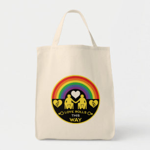 LGBTQ Gay Wheelchair Disability Pride Tote Bag